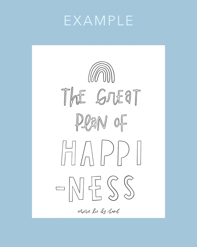 2022 April General Conference Coloring & Activity Pages Etsy