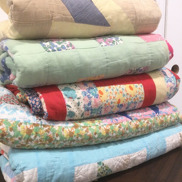 Hand Stitched Quilts Etsy