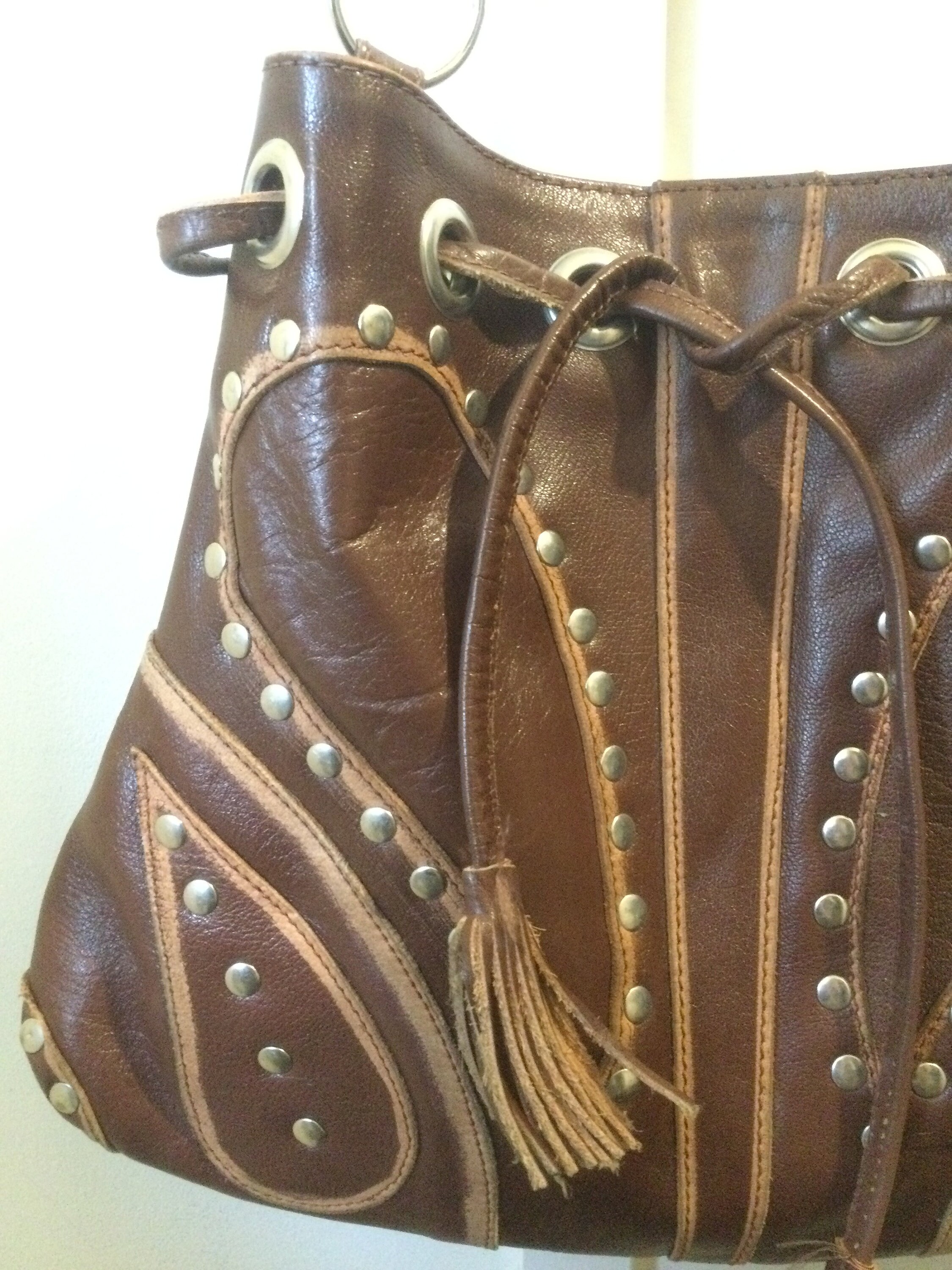Genuine Leather Aldo Boho Shoulder Bag Made in India agrohort.ipb.ac.id