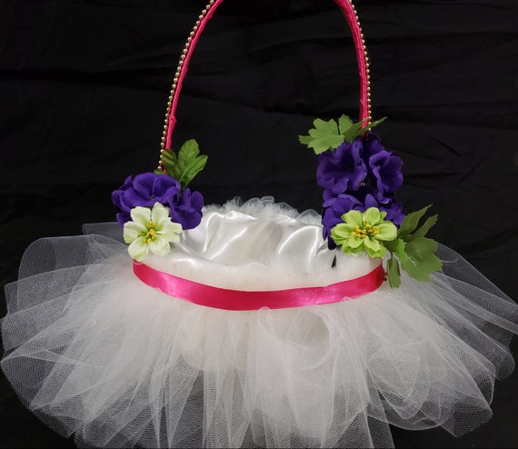 wedding baskets for flower petals