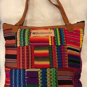Bolso de mano tejido a mano de Guatemala