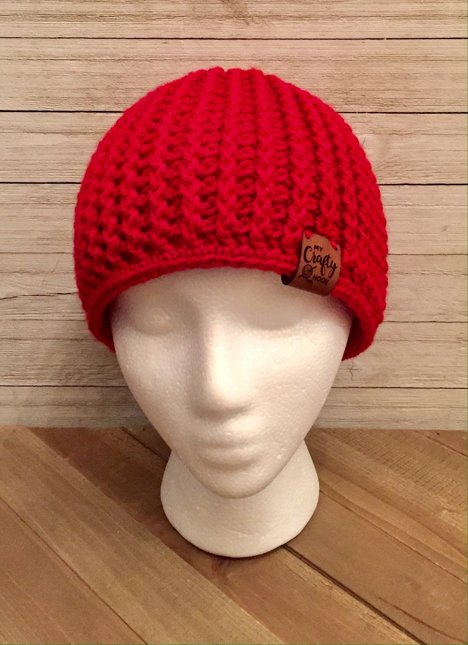 Ribbed Beanie Skull Cap Crochet Ribbed Beanie Crochet Skull Etsy