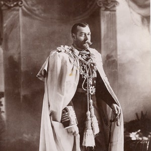 Carte postale vintage King George V