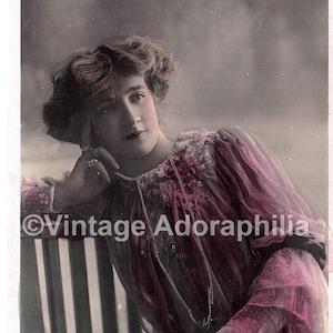 Vintage Postkaart Antoine