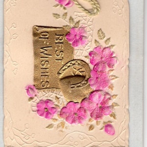 Vintage Post Card Birthday 1919