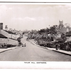 Vintage Postkaart Taylor Hill, Cawthorne