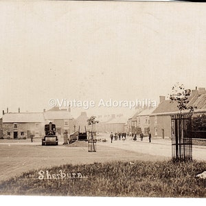 Vintage Postkaart Sherburn