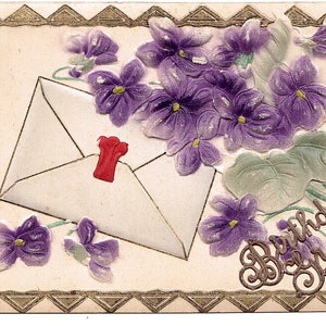 Vintage Post Card Birthday Greeting 1910