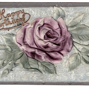 Vintage Post Card Happy Birthday