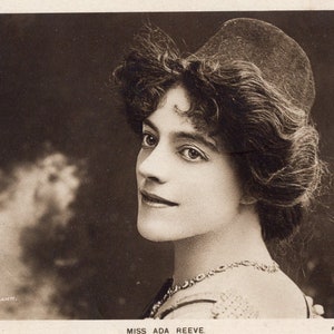 Vintage Ansicht Miss Ada Reeve