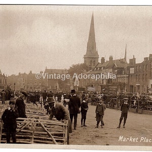 Vintage Post Card Market Place, Romford
