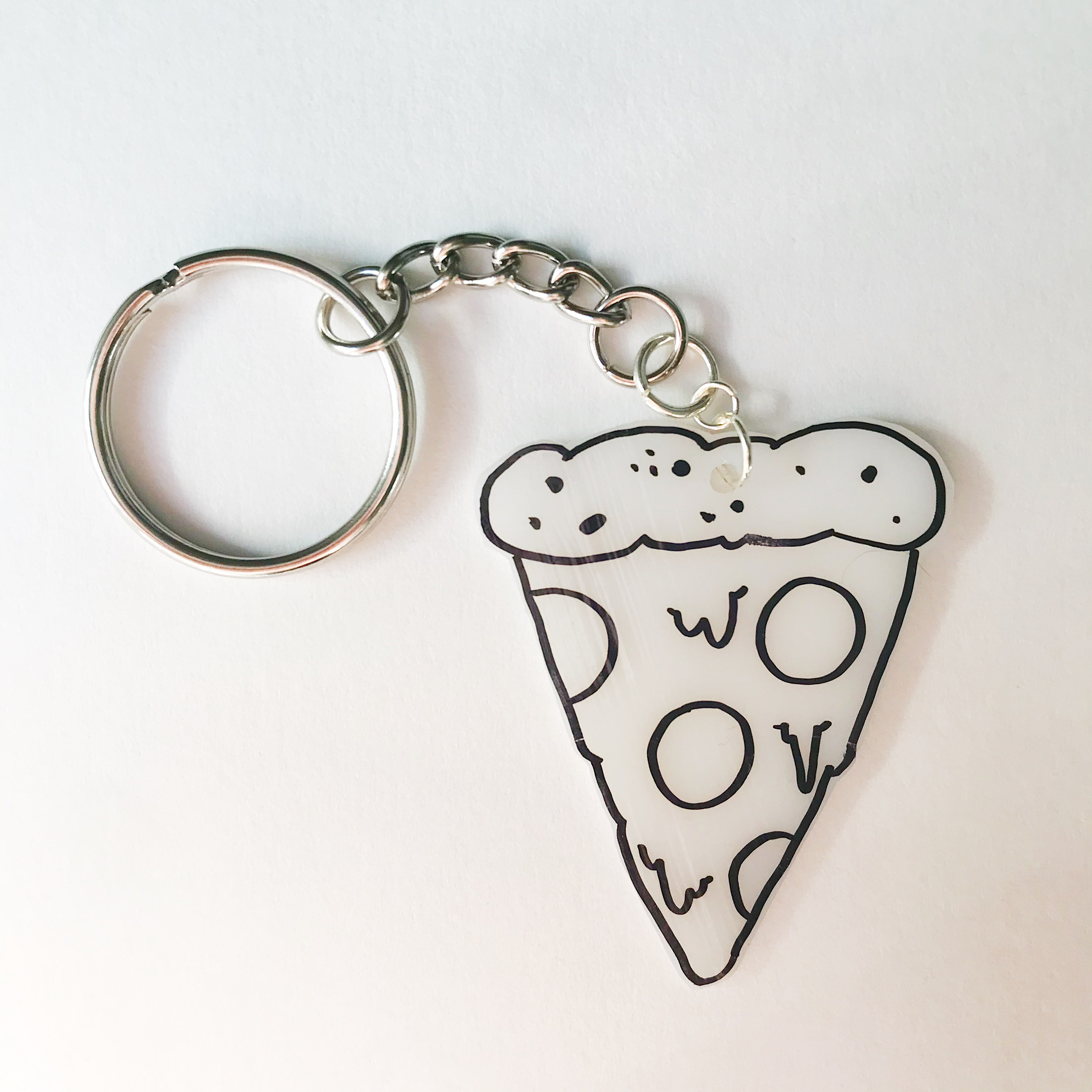 Llavero Pizza 'You Have A Pizza My Heart' - Regalo Divertido Para Parejas