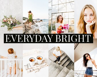 Everyday Bright Lightroom Presets, Mobile & Desktop (DNG)