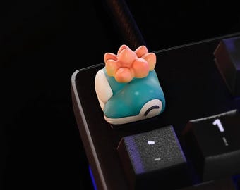 Artisan Resin Keycap: Fire Monster Inspired - Cherry MX Compatible