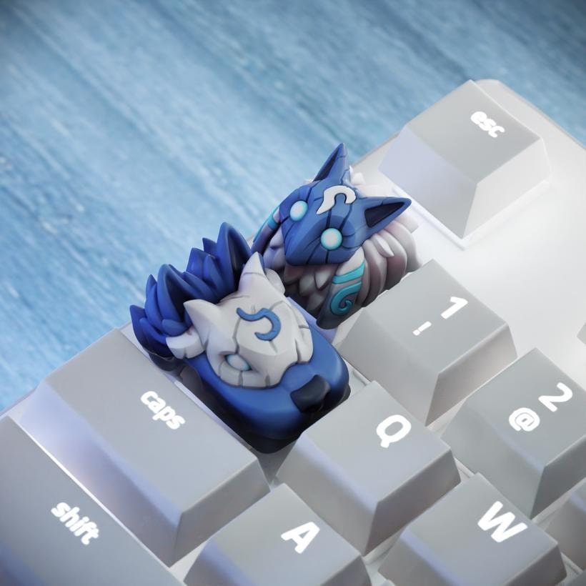 Wolf Keycaps - Etsy Singapore