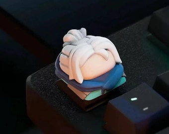 Wind Assassin Keycap | Custom Keycap | Premium Quality Keycap | Game Character Keycap | Gamer Keycap | Resin Keycap | Cherry MX Keycap