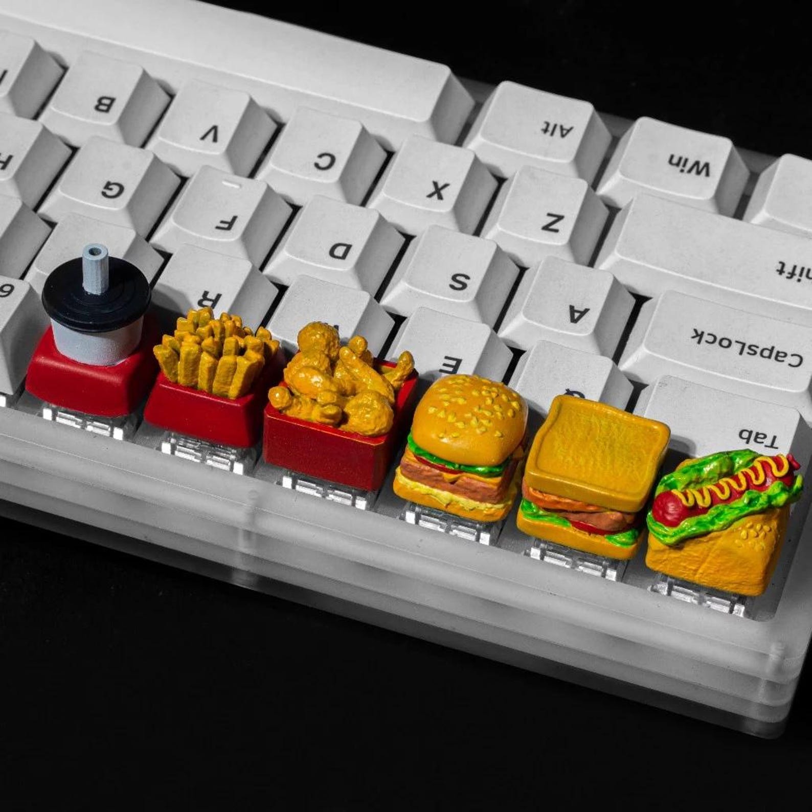 Fast Food Keycap | Artisan Keycap | Custom Keycap - Etsy