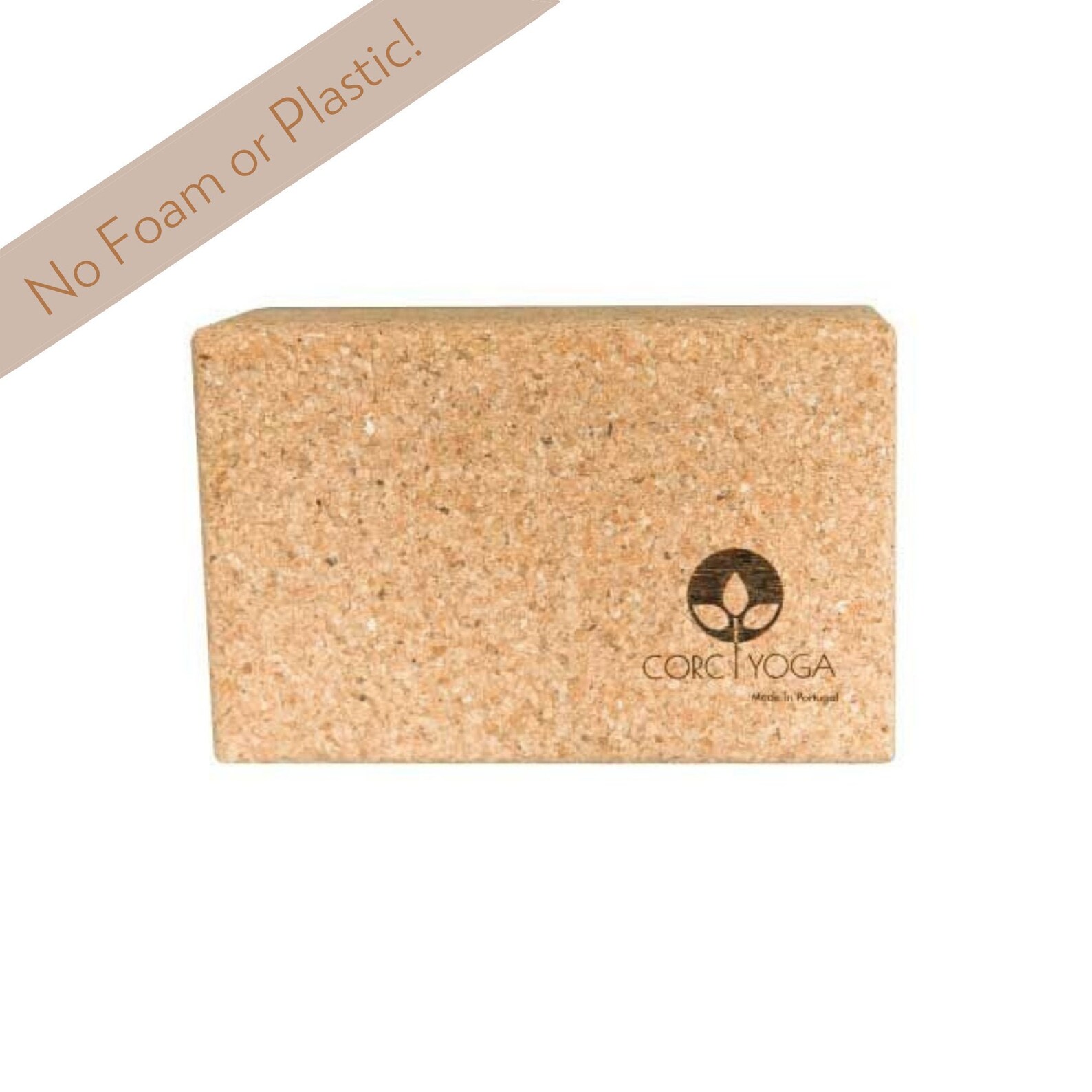 Large Cork Yoga Block Natural Cork Wood EcoFriendly Etsy