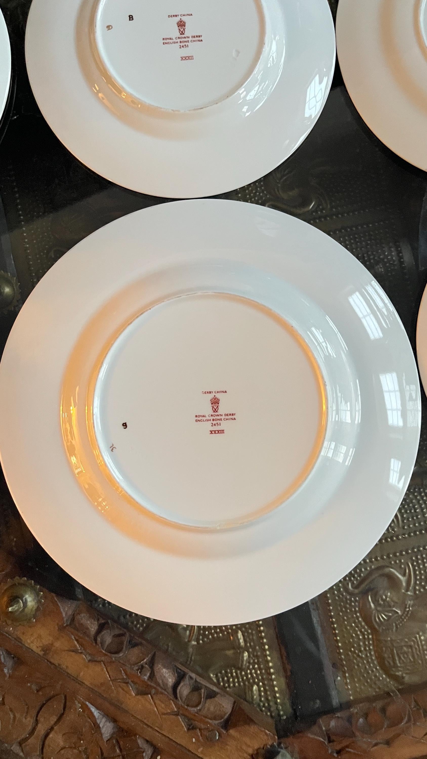 Royal Crown Derby Imari Pattern Plates Made in England - Etsy Canada