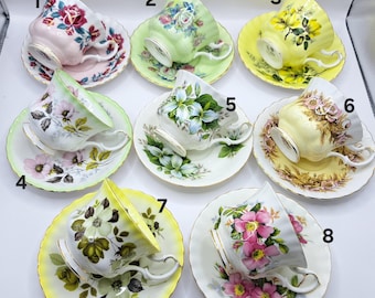 Priced individually- Royal Albert teacups and saucers