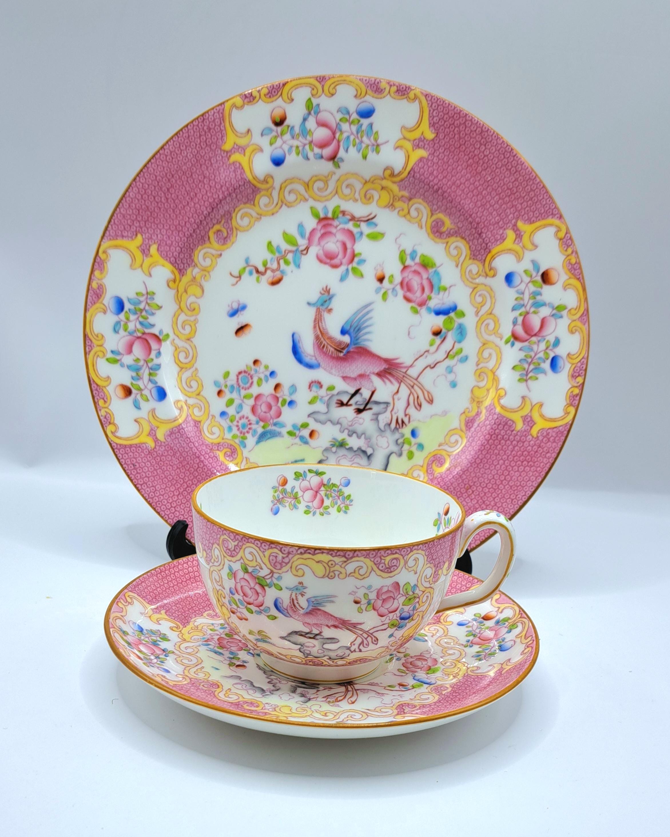 Minton Cockatrice Pink - Etsy