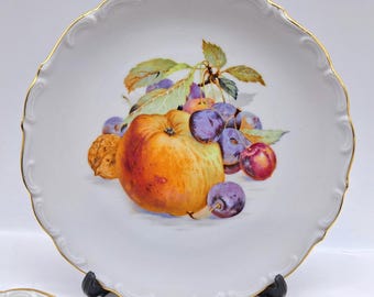 未使用』　Schumann Bavaria 『Kinmokusei』　取皿　5枚 Bavaria Schumann Arzberg Set of 5 Fruit Pattern Plates , Made in
