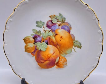 未使用』　Schumann Bavaria 『Kinmokusei』　取皿　5枚 Schumann - Bavaria, Forget Me Not (Rim, Not Pierced