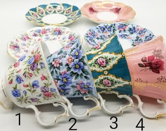 Preisgestaltung individuell- Royal Albert Teetassen und Untertassen