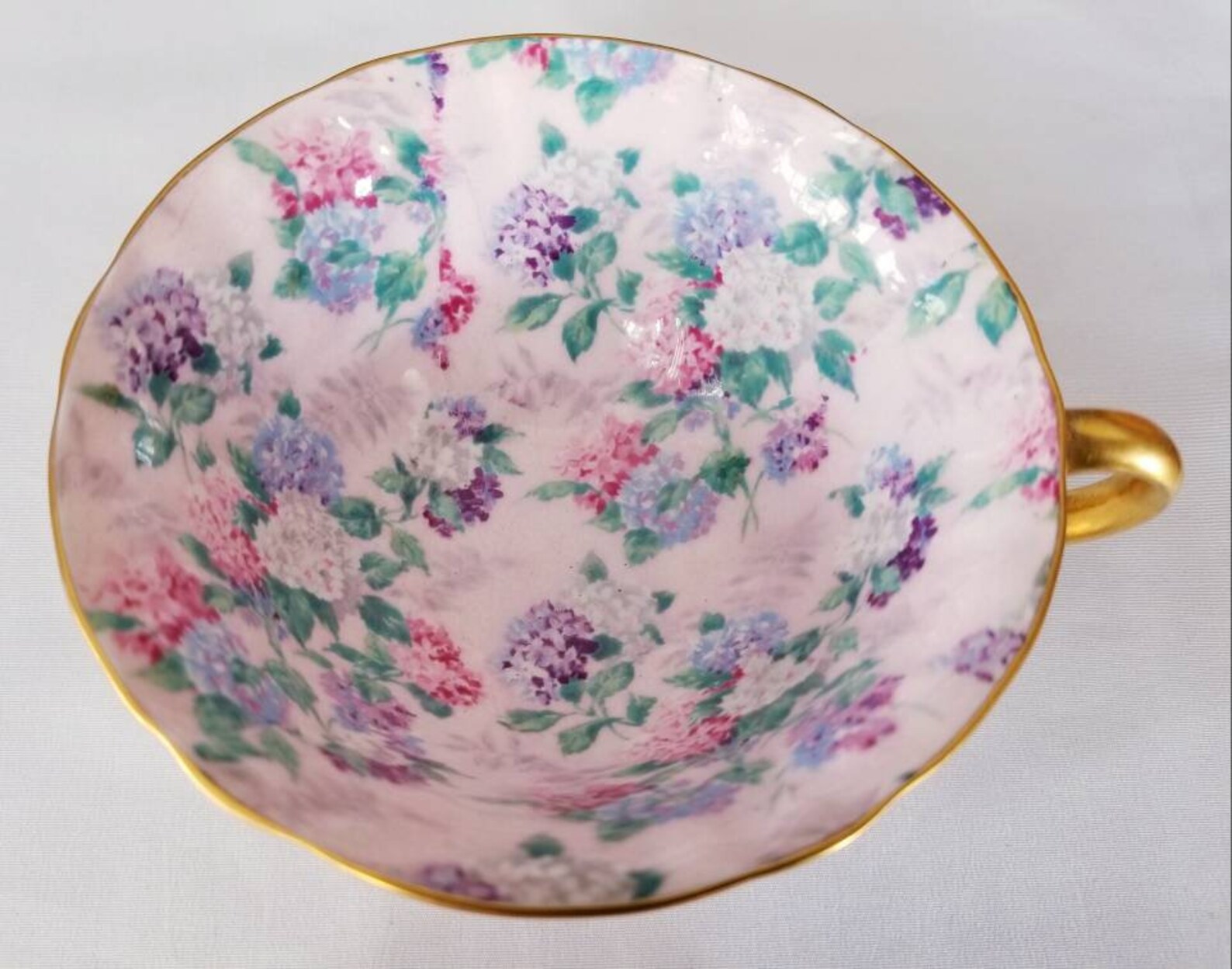Shelley Oleander teacup and saucer light pink summer glory Etsy