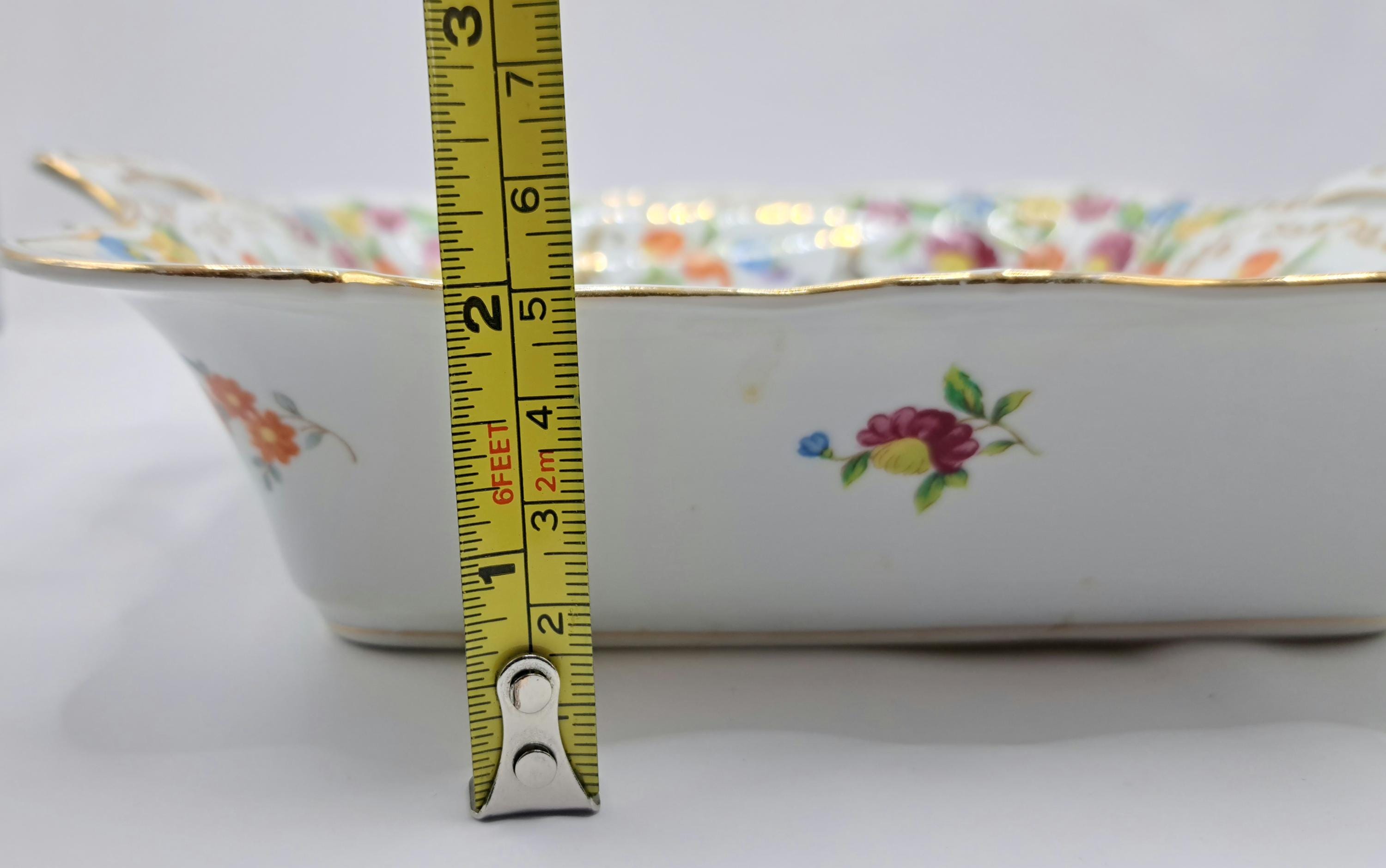 Noritake China Japan Dresdena Handled Dish - Etsy