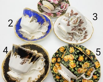 Priced individually- Royal Albert teacups and saucers ,made in England
