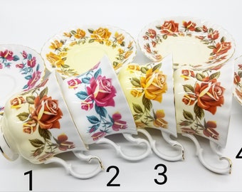 Priced individually- Royal Albert teacups and saucers