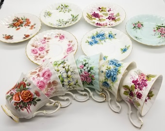 Preis individuell- Royal Albert Teetassen und Untertassen ,made in England