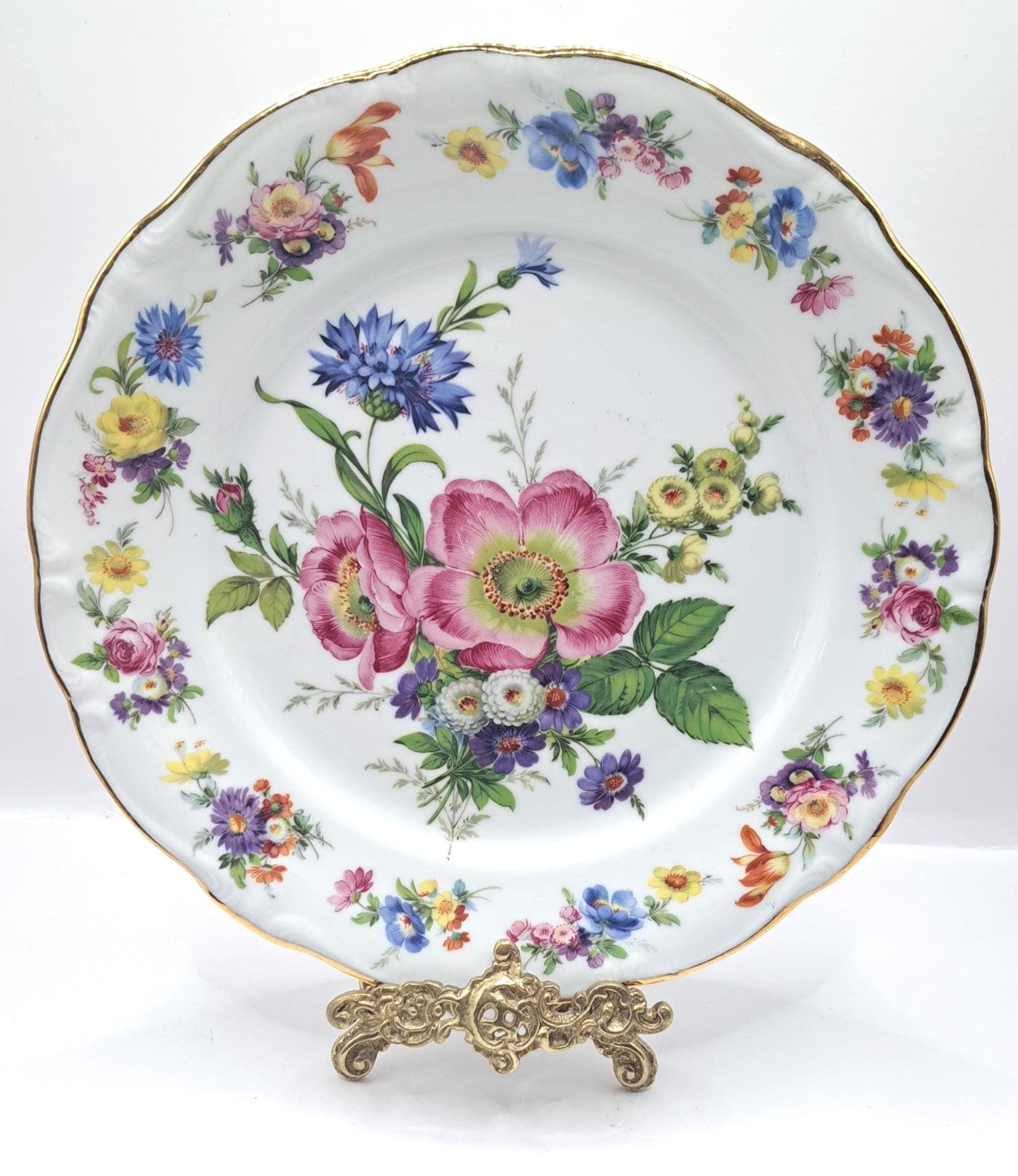 Gloria Fine Porcelain Bayreuth 飾り皿　西ドイツ製 il_fullxfull.7897641733_ott1.jpg