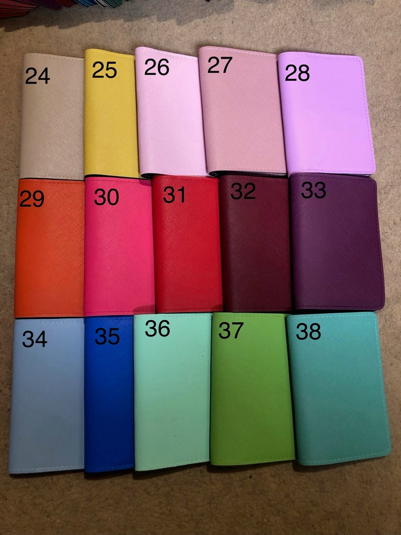 Leather Passport Cover Personalized Pu Leather Passport Etsy UK