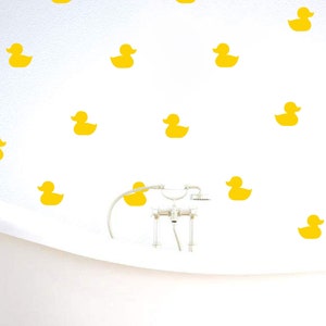 Duck wall decal set - stickers - wall pattern decals - confetti decals - nursery decals - 30 different colors and 3 sizes available