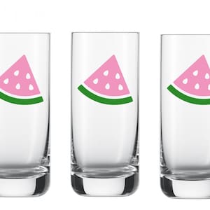 10 decalcomanie di anguria, decalcomanie di longdrink, sigilli di compleanno, decalcomanie di festa, sigilli di invito, decalcomanie di pianificatore - 30 diversi colori disponibili