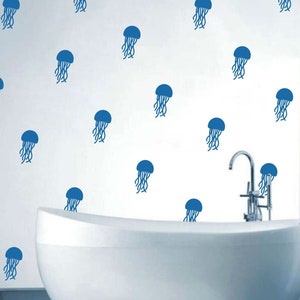 Kwallen muur sticker set - stickers - muurpatroon stickers - confetti stickers - kinderkamer stickers - 30 verschillende kleuren en 5 maten beschikbaar
