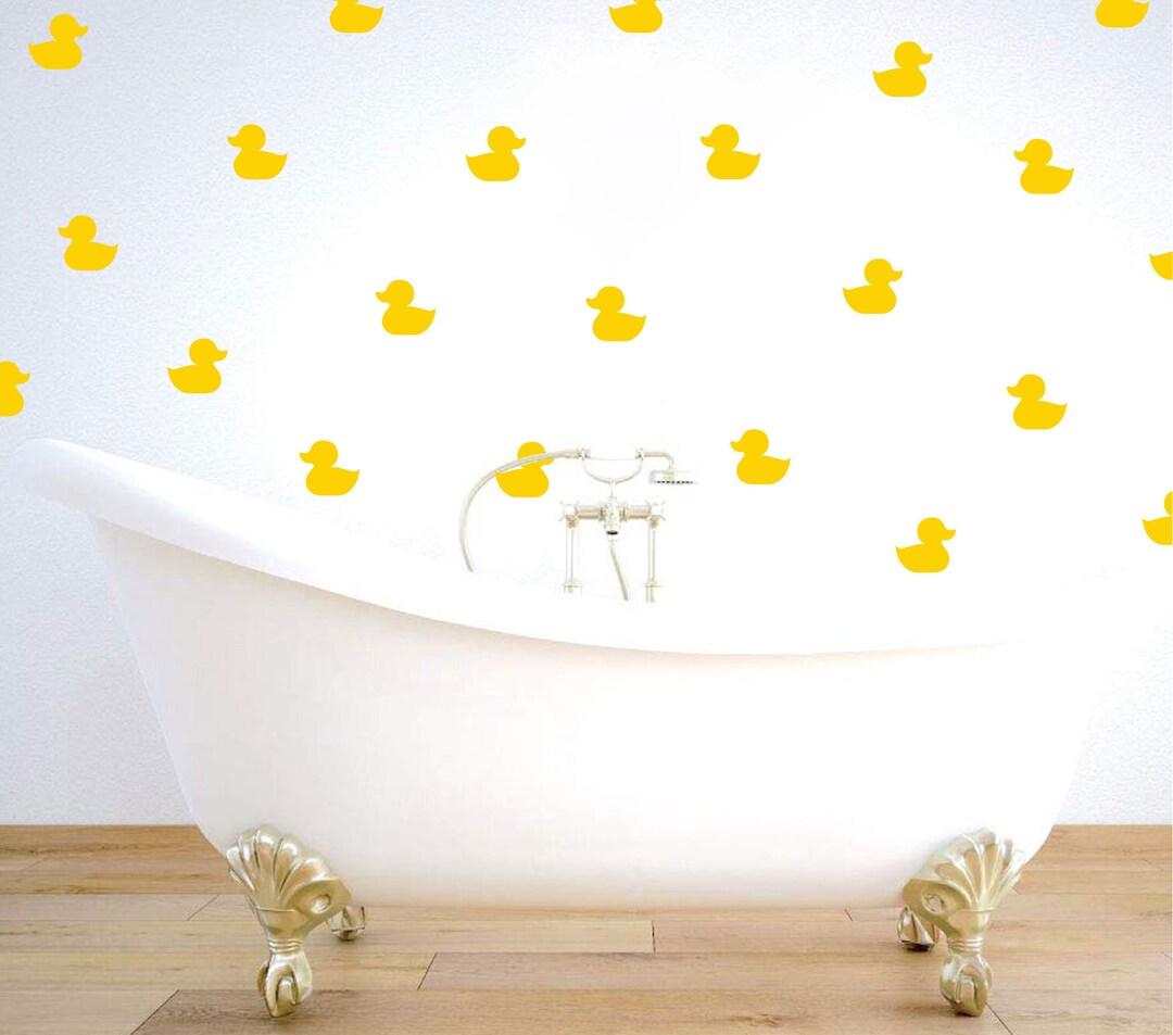 Duck Wall Decal Set Stickers Wall Pattern Decals Etsy