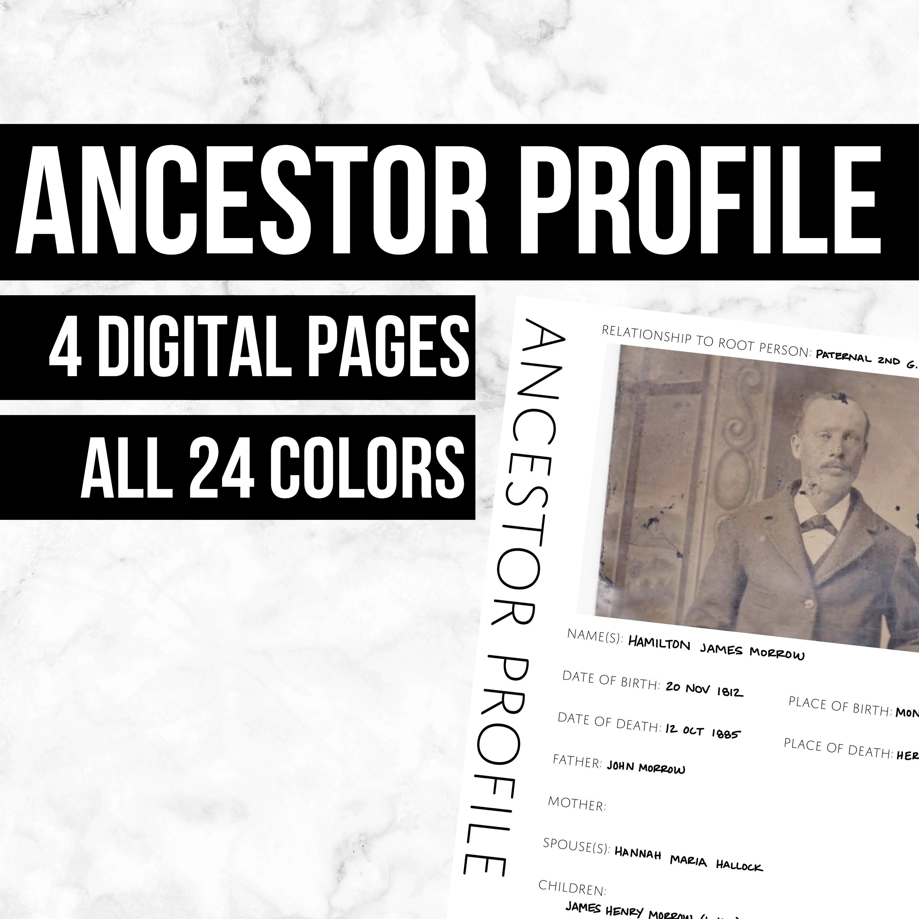Family History Journal/ Genealogy Notebook, Ancestry Planner, Worksheet  Bundle,family Worksheets, Printable PDF -  Norway