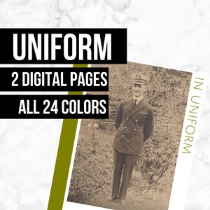 Uniform: Printable Genealogy Forms (Digital Download) - Family Tree Notebooks