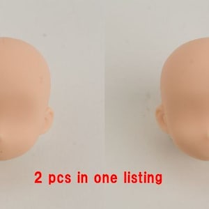 OB11 Genuine Obitsu non-hair-rooted Head 2PCS set for Obitsu11 body
