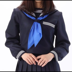 JK School Uniform WINTER: Sailor type traditional Japanese High School Girls' semi-order Jacket
