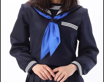 JK School Uniform WINTER: Sailor type traditional Japanese High School Girls' semi-order Jacket