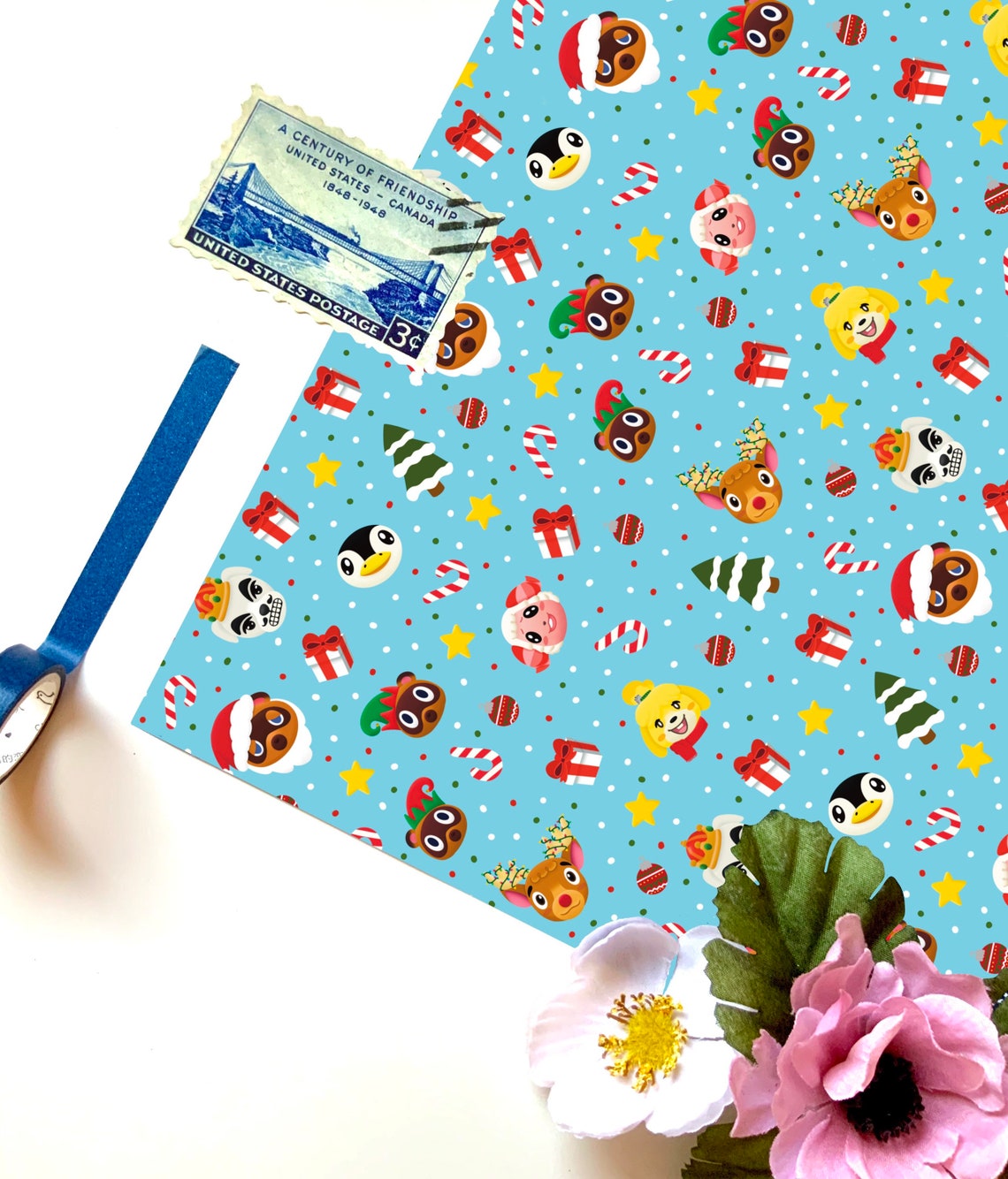 Animal Crossing Wrapping Paper Colors at Patricia Ledet blog