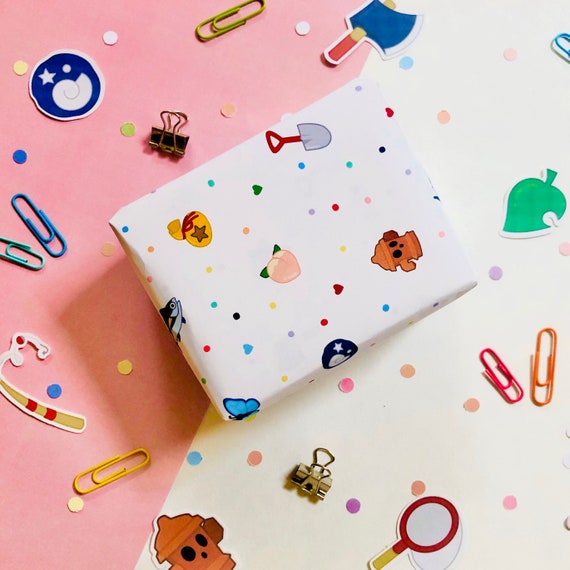 animal wrapping paper