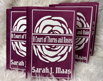 A Court of Thorns and Roses Purple Rebound Book Set