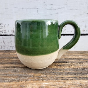 Green Ceramic Mug