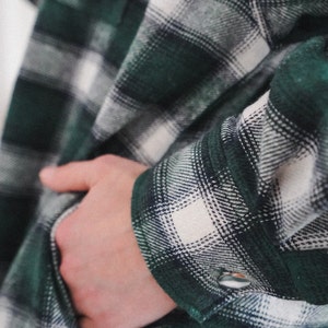 AMY Checkered Shacket Overshirt Printable Sewing Pattern A4 Pdf Digital ...
