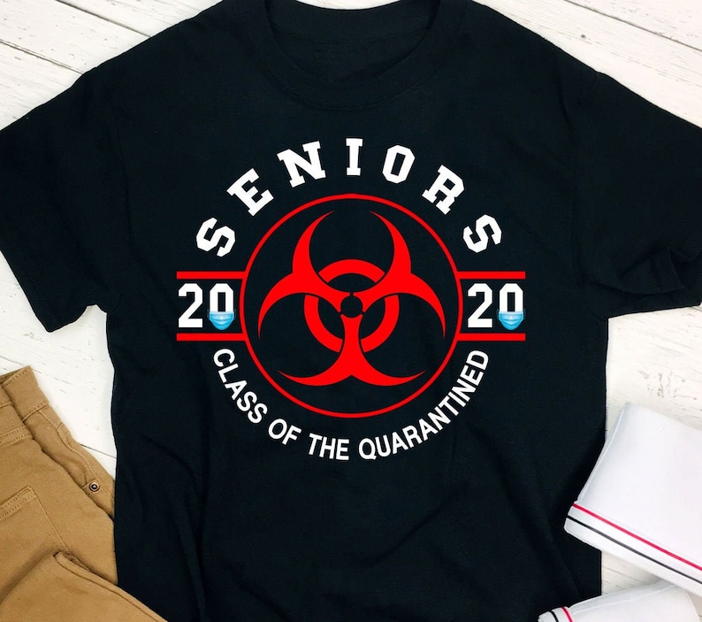 Seniors 2020 Black T-shirt image 0